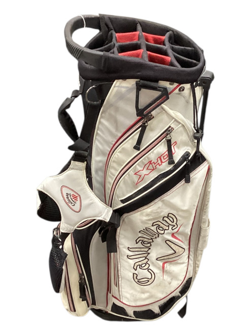 Vist Large View of Product Image Which is Used Callaway X-HOT BAG Mens Stand Bag White