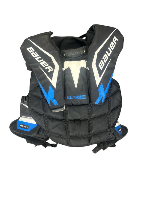 Vist Large View of Product Image Which is Used Bauer CLASSIC GOALIE CHEST PROTECTOR Senior Body Armor SM