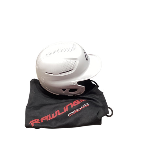 Vist Large View of Product Image Which is Used Rawlings RX2 6 7/8 - 7 5/8 Batting Helmet No Mask White One Size