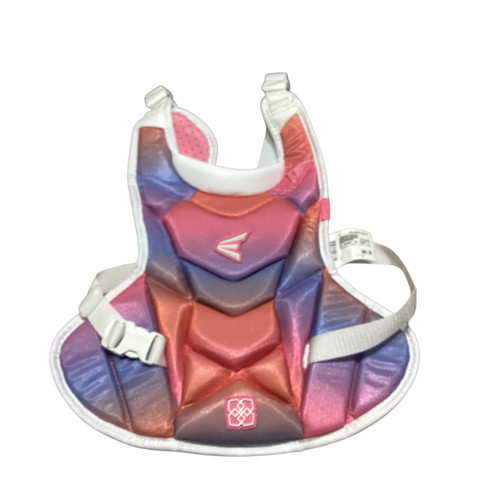 Vist Large View of Product Image Which is Used Easton JEN SCHRO MY VERY FIRST XSMALL Catchers Chest Protector Pink Youth