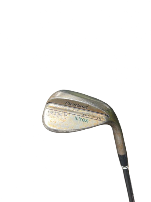 Vist Large View of Product Image Which is Used Cleveland RTX 6 TOUR RACK RAW 54 DGR LOW+ RH Golf Wedge Mens RH 54 Degree