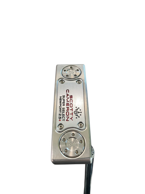 Vist Large View of Product Image Which is Used Titleist SCOTTY CAMERON NEWPORT 2.5+ Mens Putter RH Never Used