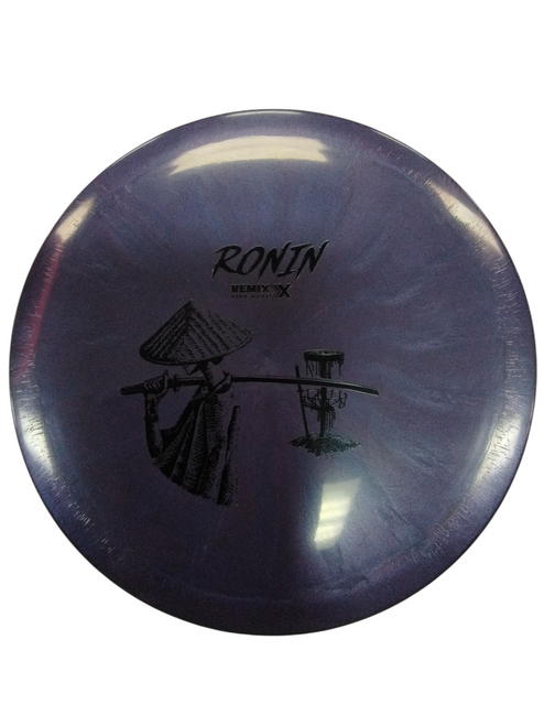 Vist Large View of Product Image Which is Used REMIX RONIN Disc Golf Driver Purple 178g