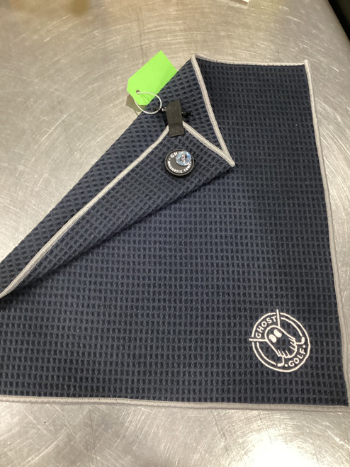 Vist Large View of Product Image Which is Used GHOST MAGNETIC GOLF TOWEL Golf Accessory
