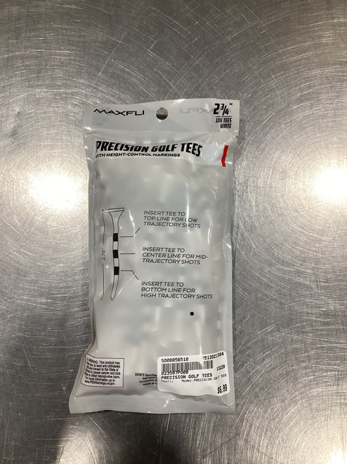 Vist Large View of Product Image Which is Used Maxfli PRECISION GOLF TEES Golf Accessory