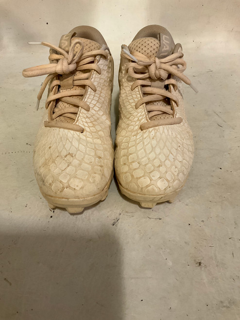 Vist Large View of Product Image Which is Used Under Armour 4Y BASEBALL CLEAT BB/SB Cleats Beige Junior 04