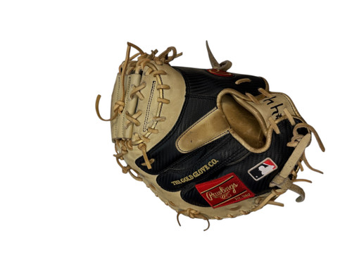 Vist Large View of Product Image Which is Used Rawlings CM41 BB/SB Catchers RH Throw Tan 34"