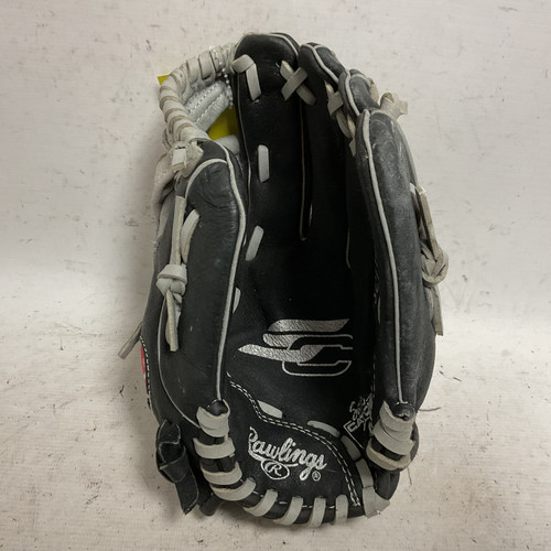 Vist Large View of Product Image Which is Used Rawlings Sure Catch SC110BGH Baseball Glove RH Throw Black 11"