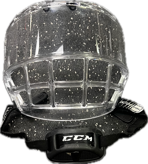 Vist Large View of Product Image Which is Used CCM FV1 Hockey Full Visor Junior Size