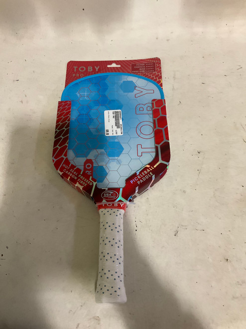 Vist Large View of Product Image Which is Used TOBY PRO Pickleball Racquet Royal Blue