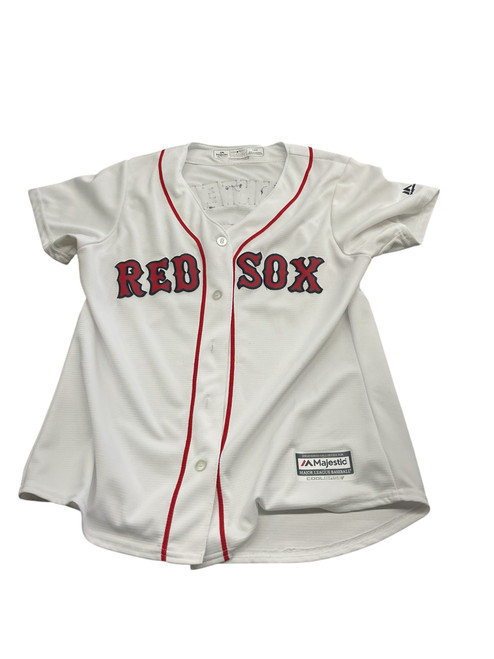 Vist Large View of Product Image Which is Used YOUTH WOMENS JERSEY BB/SB Jersey White LG