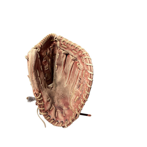 Vist Large View of Product Image Which is Used Rawlings SG94 BB/SB First Base RH Throw Maroon 12 1/2"