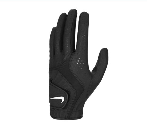 Vist Large View of Product Image Which is New NIKE DURA FEEL LH  BLACK GLOVE
