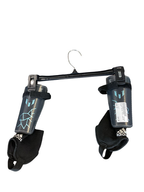 Vist Large View of Product Image Which is Used Adidas Soccer Shin Guards Youth Black LG