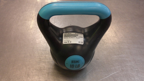 Vist Large View of Product Image Which is Used Kettle Dumbbell (Each) Black 10 lb