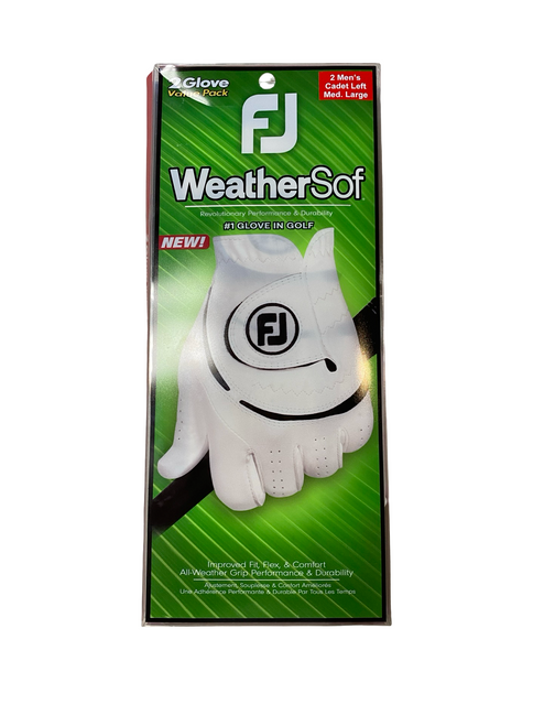Vist Large View of Product Image Which is Used Foot Joy WEATHERSOF 2 PACK Golf Accessory