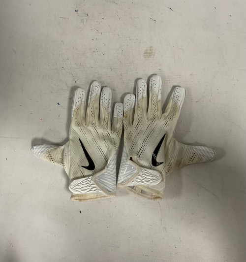 Vist Large View of Product Image Which is Used Nike RECEIVER GLOVES FB Gloves White MD