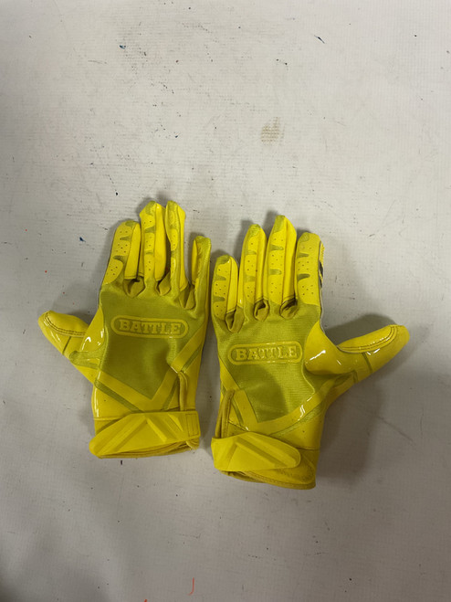 Vist Large View of Product Image Which is Used Battle Sports RECEIVER GLOVES FB Gloves Yellow MD