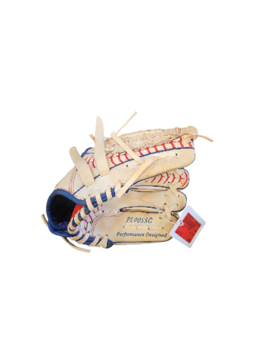 Vist Large View of Product Image Which is Used Rawlings PL90SSG BB/SB Glove RH Throw None 9"