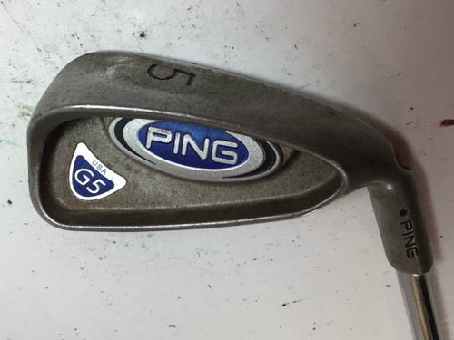 Vist Large View of Product Image Which is Used Ping G5 Mens Individual Iron RH 5 Iron