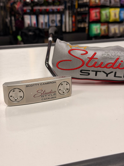 Vist Large View of Product Image Which is Used Titleist SCOTTY CAMERON STUDIO STYLE CATALINA Mens Putter RH