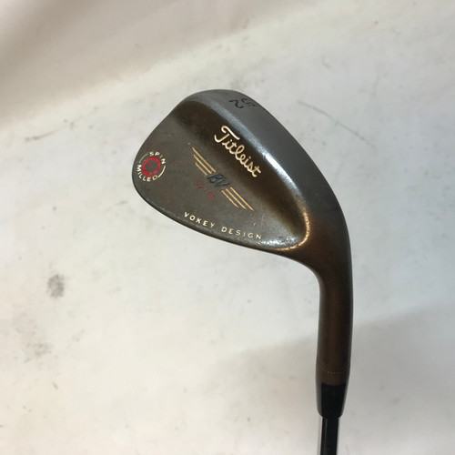 Vist Large View of Product Image Which is Used Titleist BV VOKEY SPIN MILLED Golf Wedge Mens RH 52 Degree