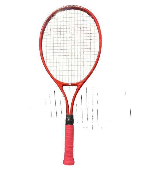 Vist Large View of Product Image Which is Used Wilson ENFORCER Adult Tennis Racquet Red Unknown