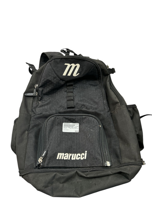 Vist Large View of Product Image Which is Used Marucci BACK PACK BLACK BB/SB Player Backpack Black