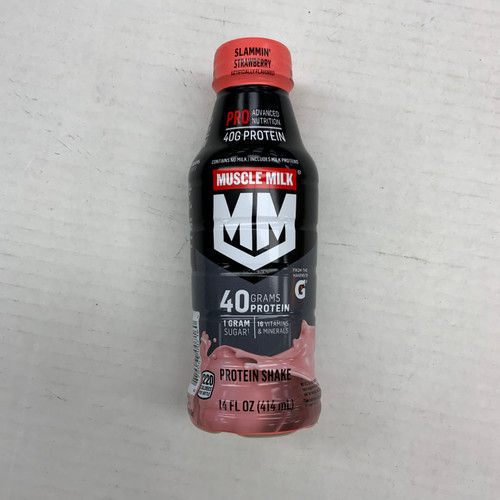 Vist Large View of Product Image Which is New MUSCLE MILK PRO STRAWBERRY