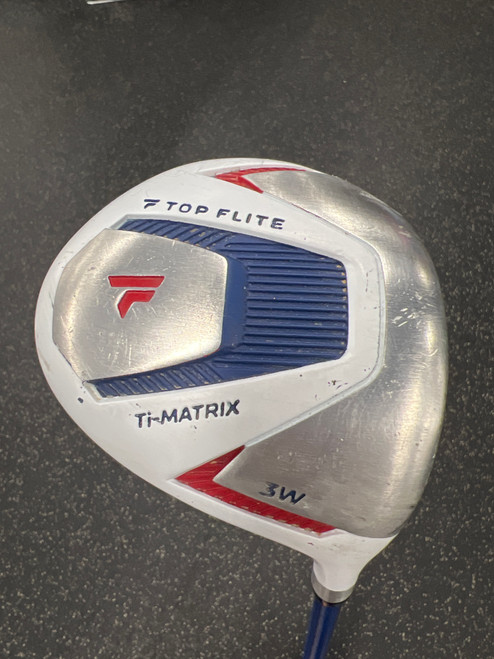 Vist Large View of Product Image Which is Used Top Flite TI MATRIX Mens Fairway Wood RH 3 Wood