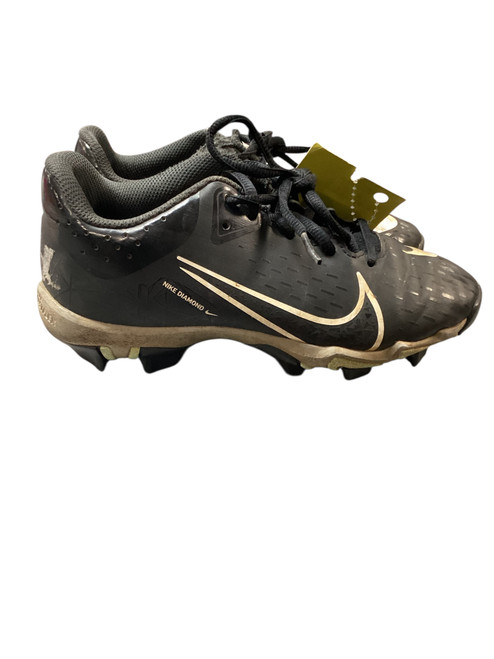 Vist Large View of Product Image Which is Used Nike DIAMOND 2.5Y BB/SB Cleats Black Junior 02.5