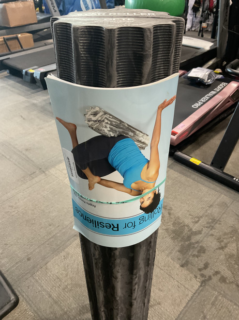 Vist Large View of Product Image Which is Used Exercise Foam Roller Black Fits all