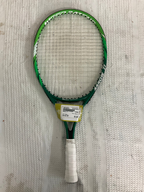 Vist Large View of Product Image Which is Used ARROW 77 Junior Tennis Racquet Green 23"