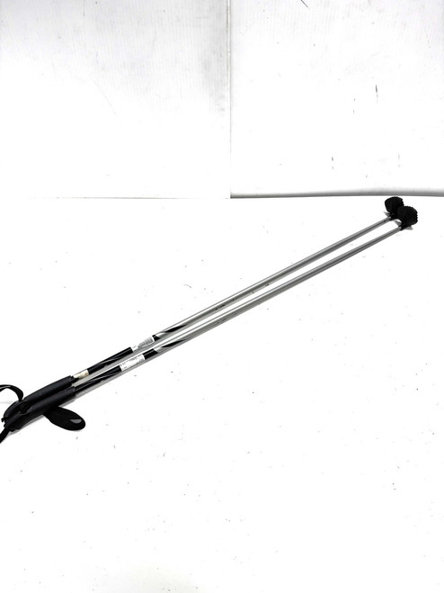 Vist Large View of Product Image Which is Used Alpina ST Mens XC Ski Poles Black 140 cm / 56 in