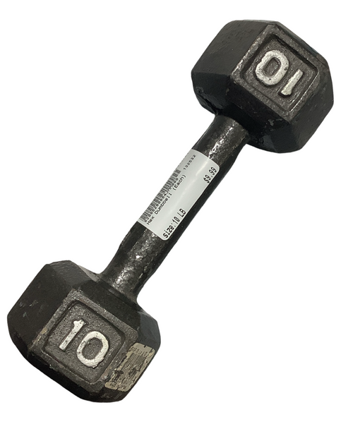 Vist Large View of Product Image Which is Used Hex Dumbbell (Each) 10 lb