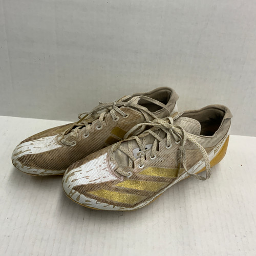 Vist Large View of Product Image Which is Used Adidas Adult FB Cleats White Senior 8.5