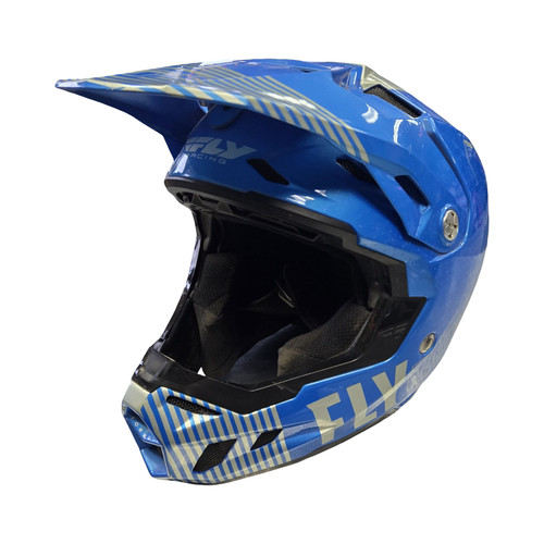 Vist Large View of Product Image Which is Used FLY RACING RHEON HELMET Adult Helmet Royal Blue MD