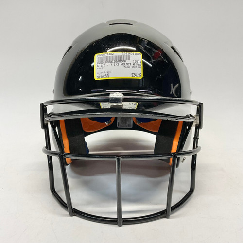 Vist Large View of Product Image Which is Used Schutt SSMC LAE Batting Helmet w/Mask Black SM