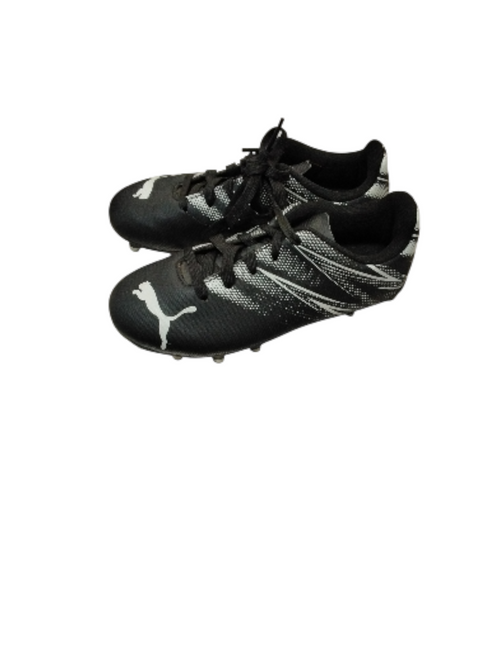 Vist Large View of Product Image Which is Used Puma ATTACANTO Soccer Cleats Black Youth 12.0