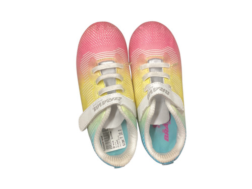 Vist Large View of Product Image Which is Used Brava Soccer Cleats Pink Youth 10.0