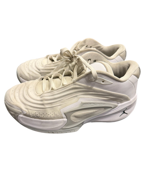 Vist Large View of Product Image Which is Used Jordan LUKA 3 Basketball Shoes M White Senior 8.5