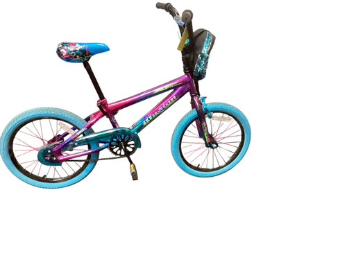 Vist Large View of Product Image Which is Used GENESIS BMX Bike Girls Royal Blue 18"