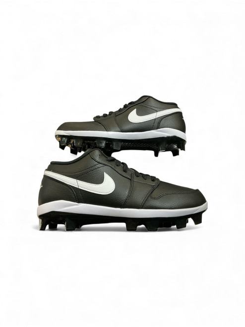 Vist Large View of Product Image Which is Used Jordan JORDAN 1 LOW BB Cleats Black Senior 10.5