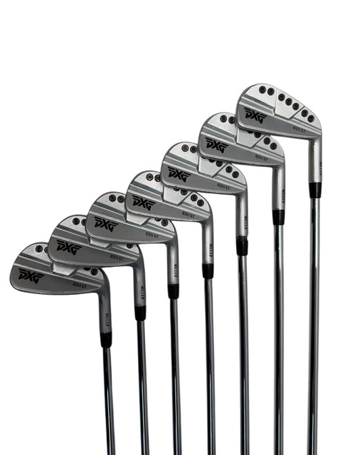Vist Large View of Product Image Which is Used PXG 0311 ST Men’s RH 4I-PW Iron Set - Stiff Flex Steel Shafts