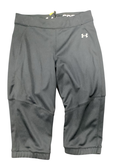 Vist Large View of Product Image Which is Used Under Armour BLACK PANTS WOMENS LG BB/SB Pant Womens Black LG