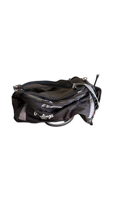 Vist Large View of Product Image Which is Used Rawlings DUFFLE BB/SB Player Backpack Black