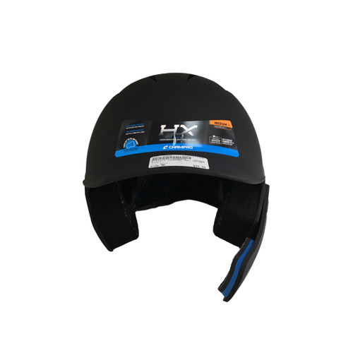 Vist Large View of Product Image Which is Used Champro Batting Helmet w/Face Guard Black MD
