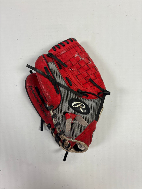 Vist Large View of Product Image Which is Used Rawlings PLAYER SERIES BB/SB Glove LH Throw None 10"