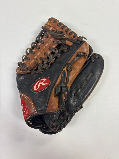 Vist Large View of Product Image Which is Used Rawlings PREMIUM SERIES BB/SB Glove RH Throw None 12"