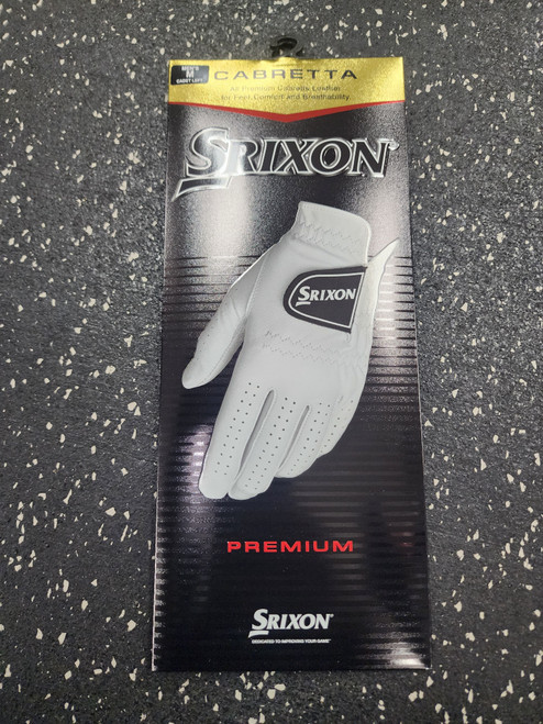 Vist Large View of Product Image Which is New Srixon Cabretta Glove Mens Left Hand Medium